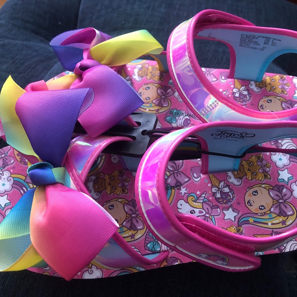 Jojo siwa  sandals